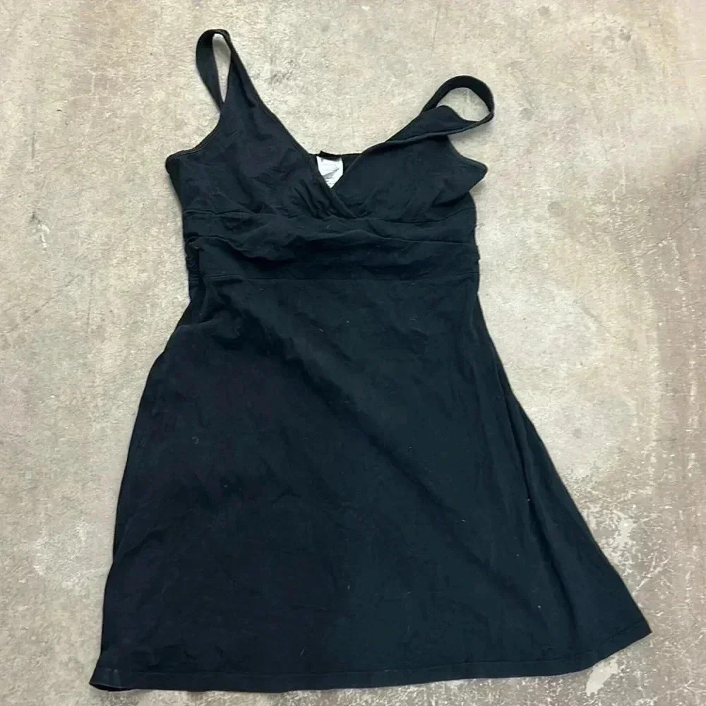 Patagonia  black‎ midi dress